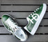 HEED NYC Women's Classic Forest Green Vegan Leather Sneaker
